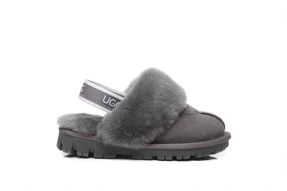 Black white and shop grey ugg slippers