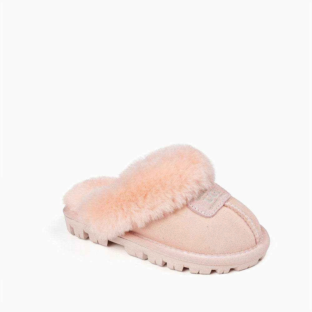 OZWEAR UGG KIDS COQUETTE SLIPPERS OB114K