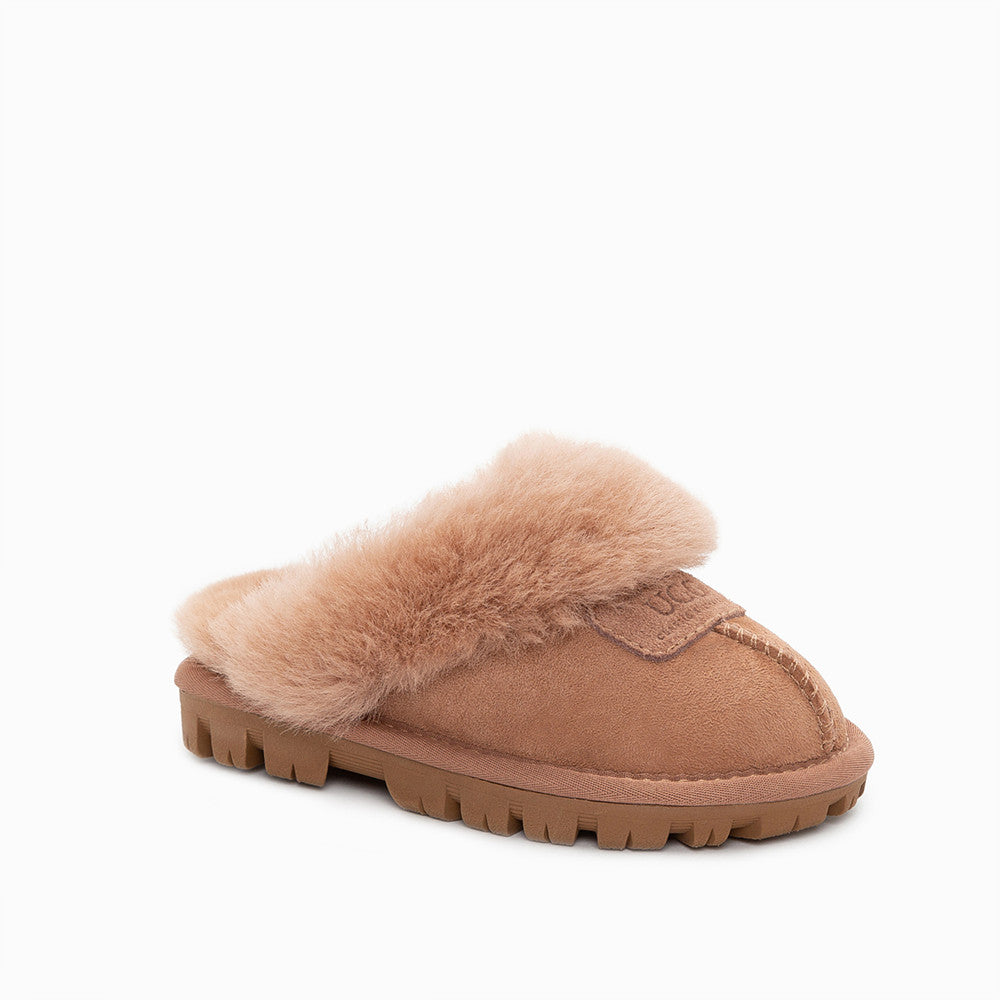 OZWEAR UGG KIDS COQUETTE SLIPPERS OB114K