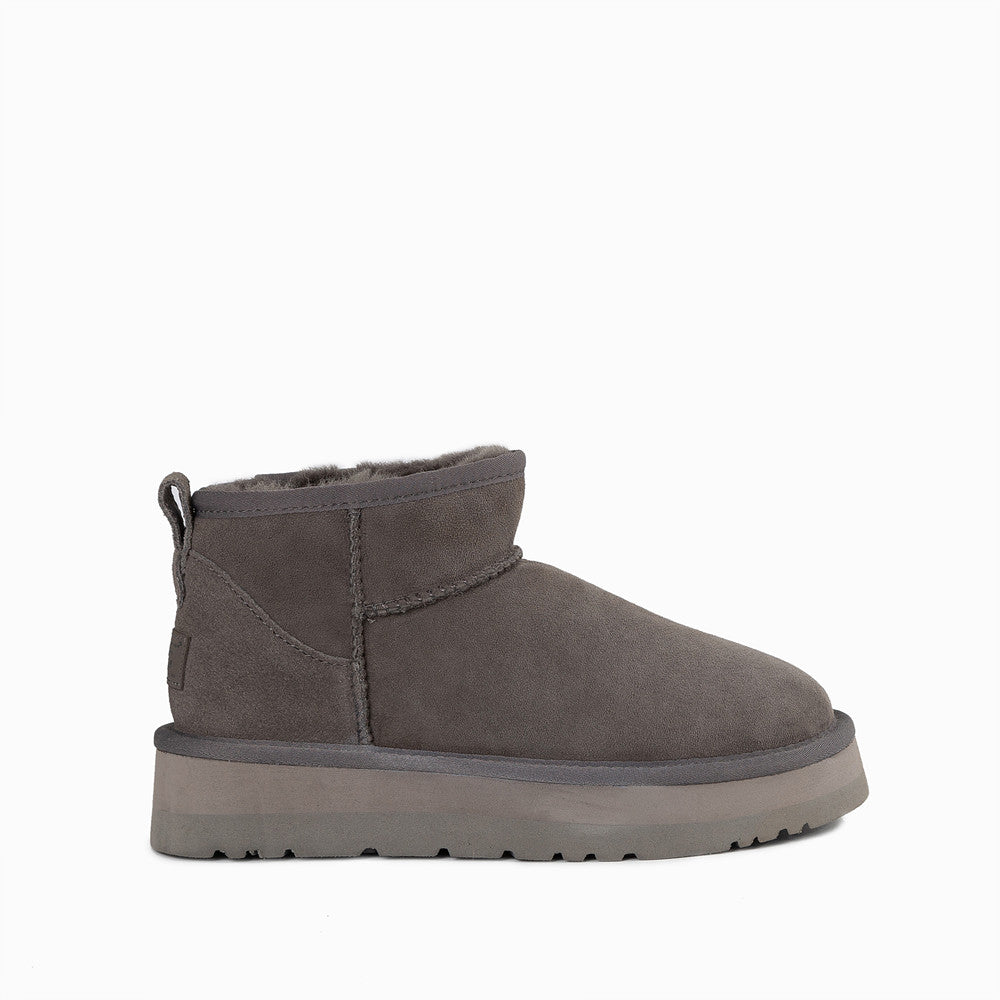 OZWEAR UGG CLASSIC PLATFORM ULTRA MINI BOOTS (WATER RESISTANT) OB658P