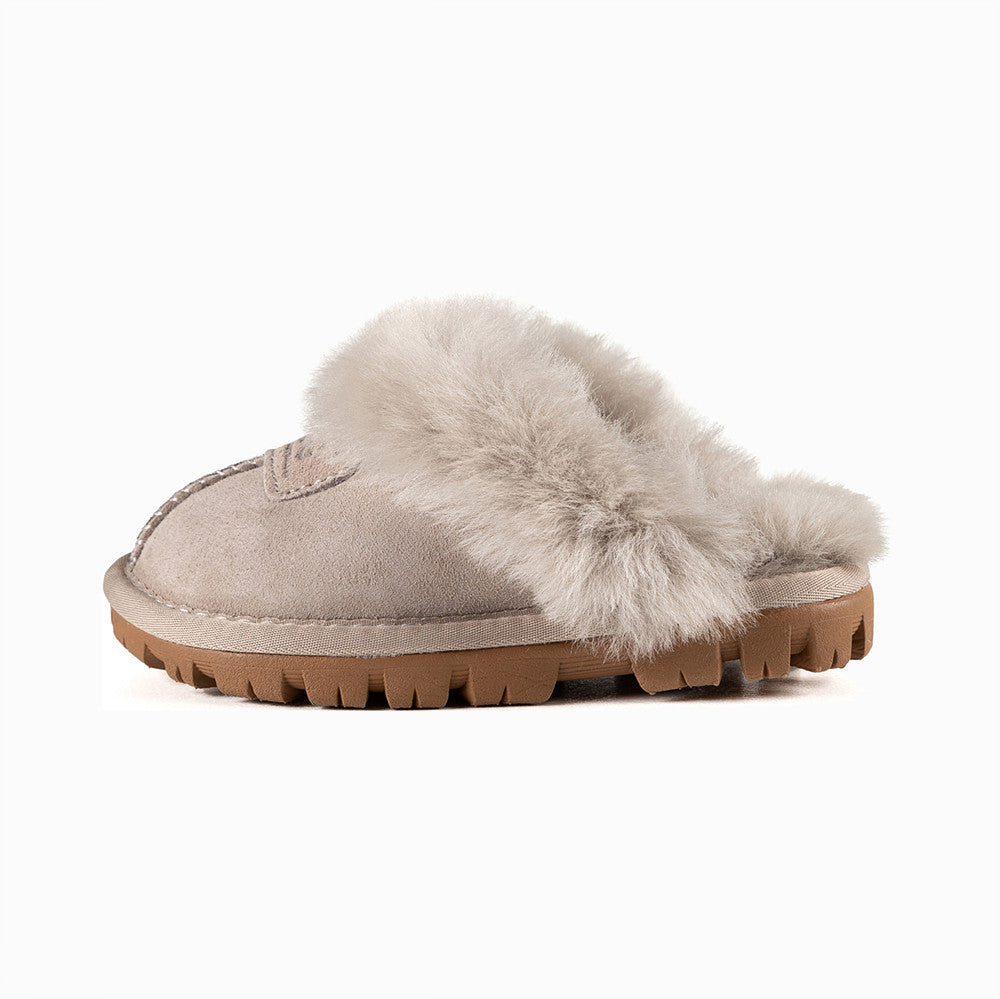 OZWEAR UGG KIDS COQUETTE SLIPPERS OB114K