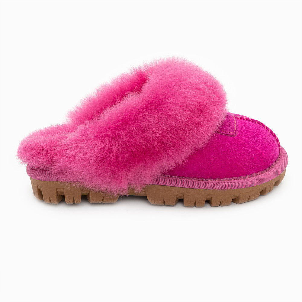 OZWEAR UGG KIDS COQUETTE SLIPPERS OB114K