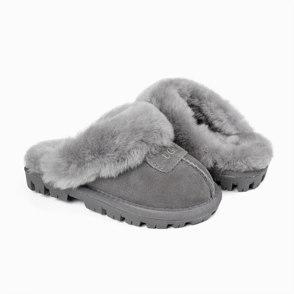 OZWEAR UGG KIDS COQUETTE SLIPPERS OB114K