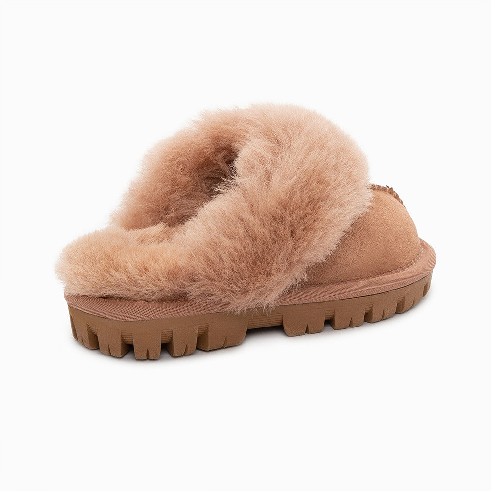 OZWEAR UGG KIDS COQUETTE SLIPPERS OB114K