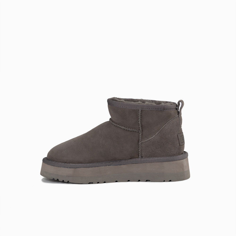 OZWEAR UGG CLASSIC PLATFORM ULTRA MINI BOOTS (WATER RESISTANT) OB658P