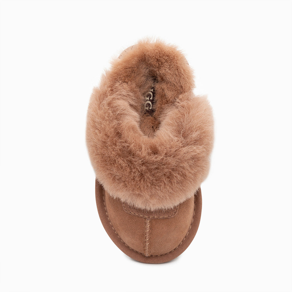 OZWEAR UGG KIDS COQUETTE SLIPPERS OB114K