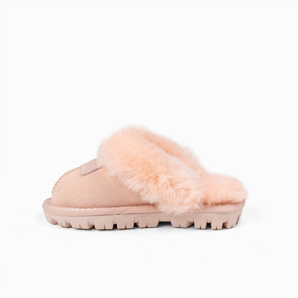 OZWEAR UGG KIDS COQUETTE SLIPPERS OB114K