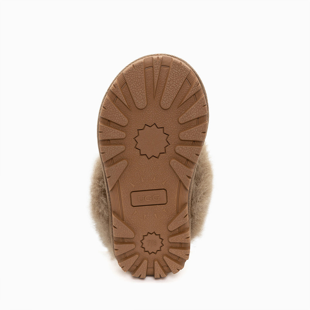 OZWEAR UGG KIDS COQUETTE SLIPPERS OB114K