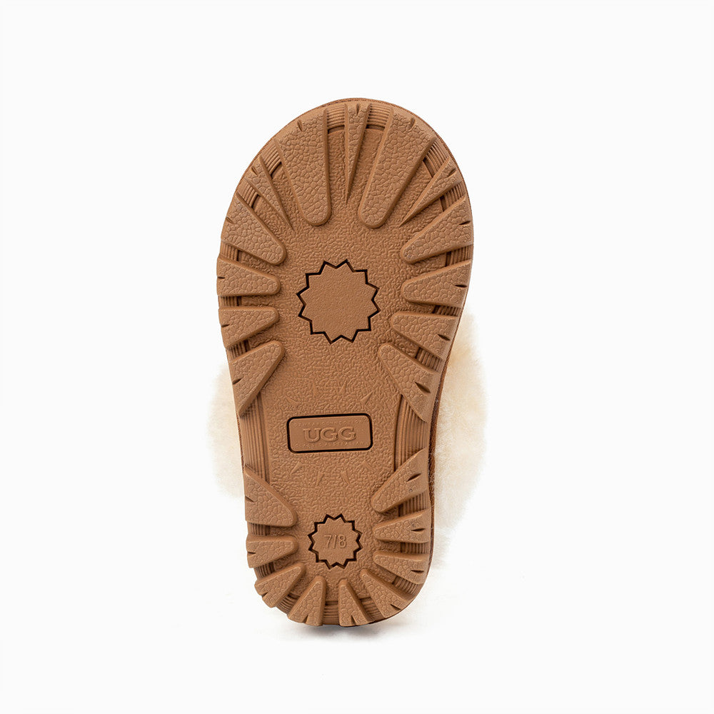 OZWEAR UGG KIDS COQUETTE SLIPPERS OB114K