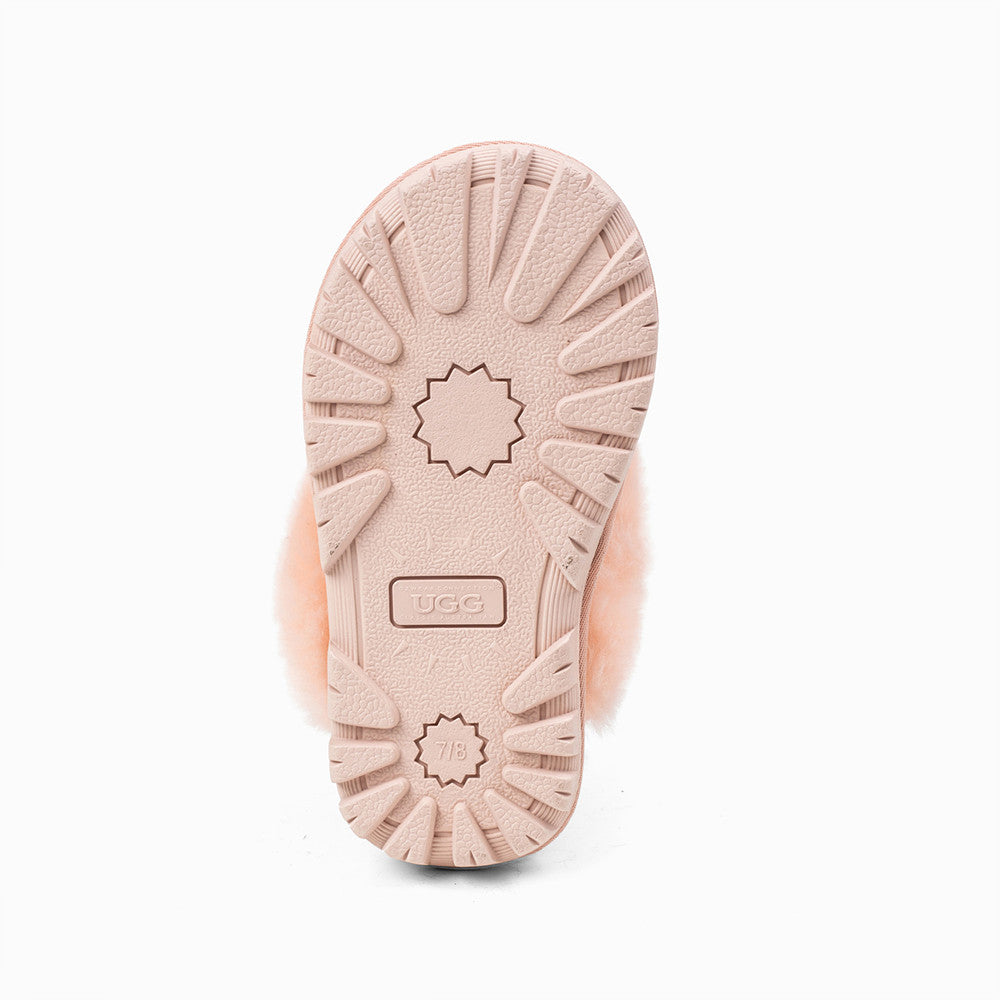 OZWEAR UGG KIDS COQUETTE SLIPPERS OB114K