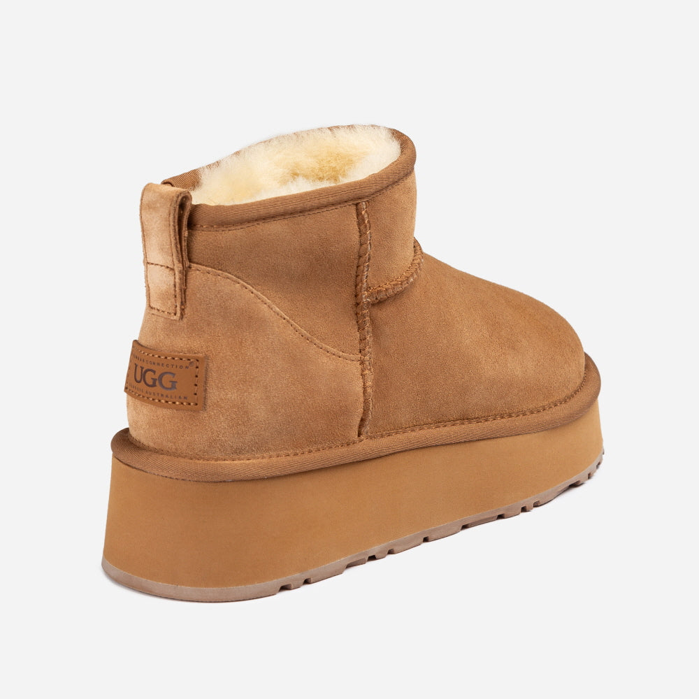 OZWEAR Ugg Classic Ultra Platform Wild Cozy Boots (Water Resistant) OB850P