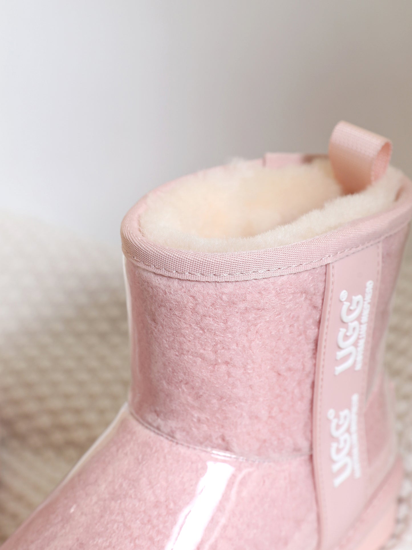 UGG AUSTRALIAN SHEPHERD KIDS CLEAR WATERPROOF AND SHEARLING COATED AS3032